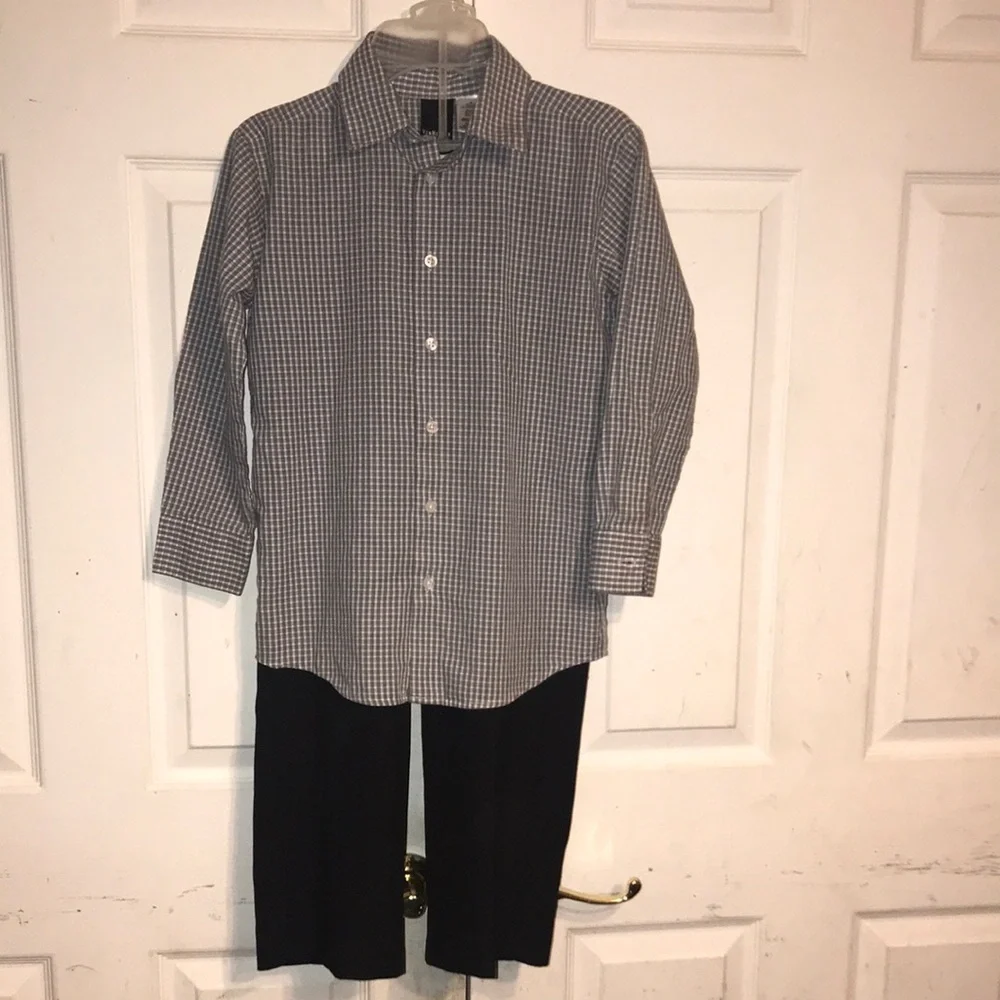 Boy’s 2-pc Dress Shirt & Dress Pant Set